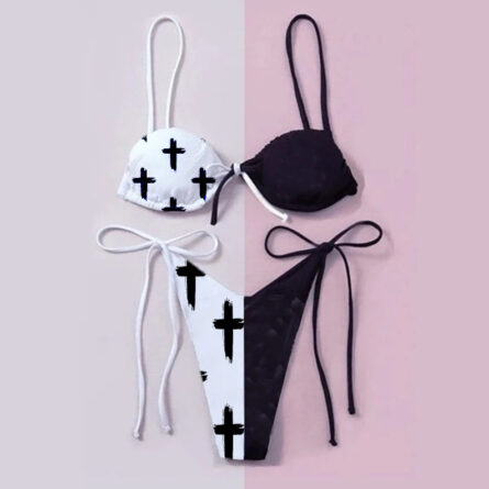 Goth Babe "Smile Now Cry Later" Bikini - Image 7