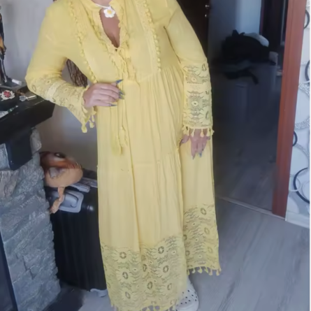 Ocean Breeze Summer Cover Up Maxi Dress - Image 14