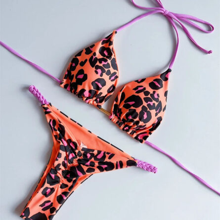 Leopard Love Brazilian Bikini Set – Bild 2