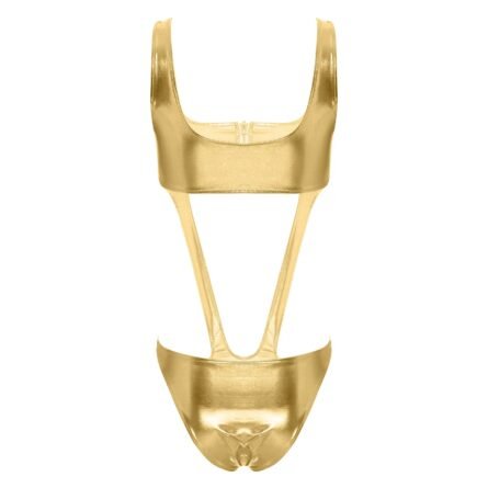 Celestial Goddess Harness Metallic Cut Out Swimsuit Monokini - Image 36