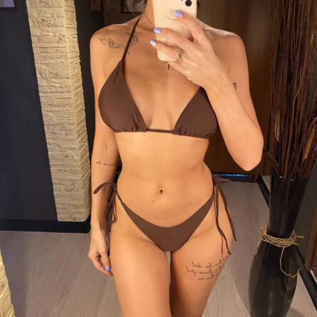 Island Escape Halter Brazilian Bikini - Image 16