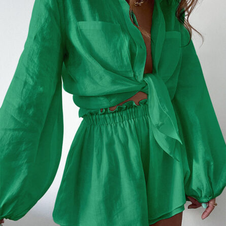 Boho Chic Bliss Summer Shorts Set - Image 21