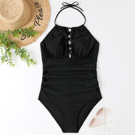 Gorgeous DD+ Halter One Piece Swimsuit – Bild 17