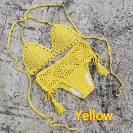 Beach Bliss Crochet Boho Bikini - Image 10