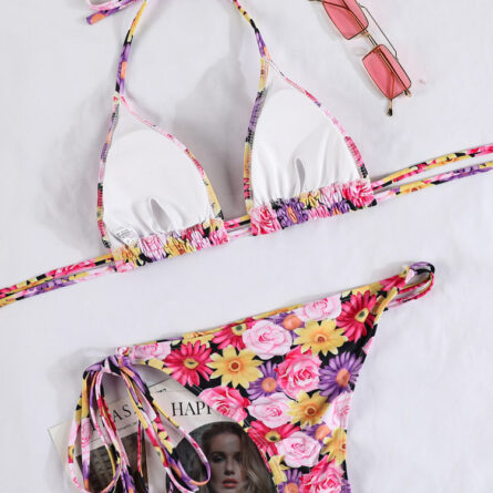 Sunset and Swim Sexy Halter Strap Bikini - Image 46