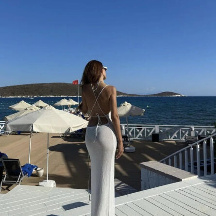Riviera Summers Beach Cover Up Dress - Image 18