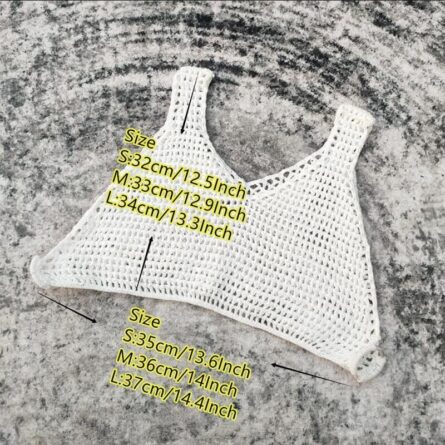 Seaside Breeze Crochet Shorts and Thong Bottoms - Image 16