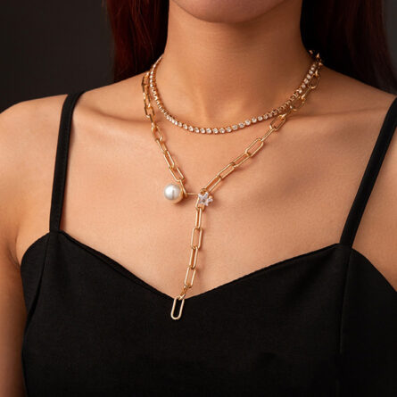 Paradise Lost Pearl Coin Pendant Necklace – Bild 16