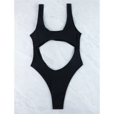 Solar Tide Underboob Cut Out Monokini - Image 24