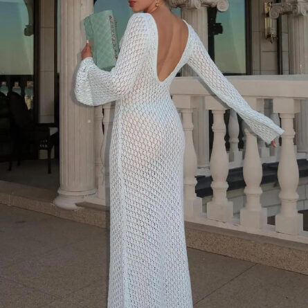 Bora Bora Bliss Knit Dress Beach Cover Up - Image 17