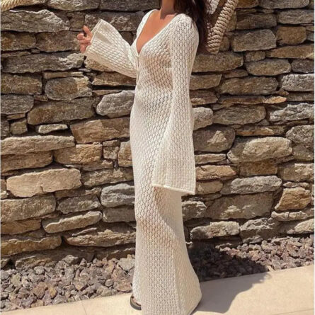 Bora Bora Bliss Knit Dress Beach Cover Up - Image 11