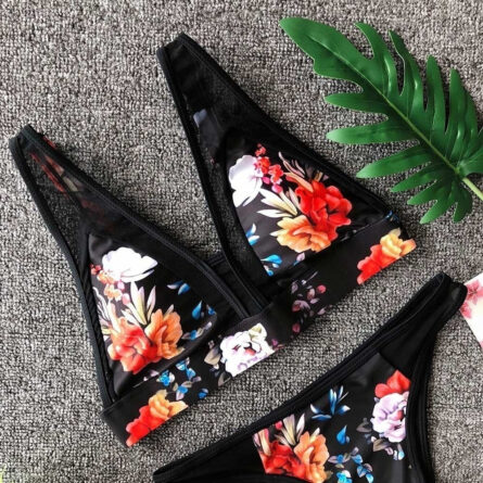 Sunset and Swim Floral Paradise Two-piece DD+ Bikini Set – Bild 3