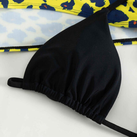 Thong Leopard Three Set Bikini - Image 12