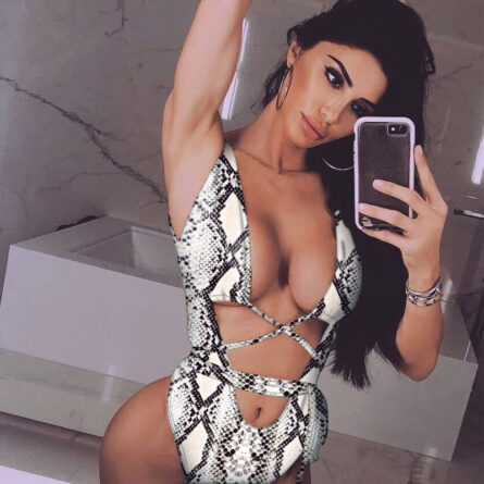 Hailey Strappy Waist Cut Out Swimsuit - Image 5