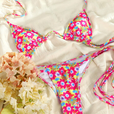 Sunset and Swim Sexy Halter Strap Bikini - Image 31