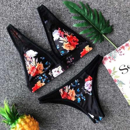 Sunset and Swim Floral Paradise Two-piece DD+ Bikini Set – Bild 8