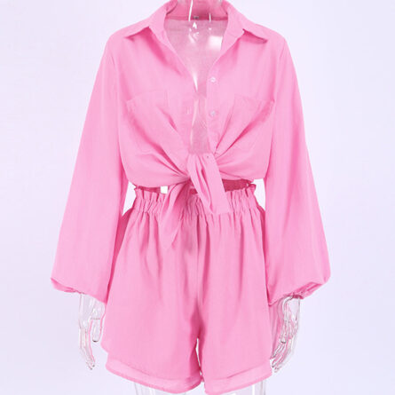 Boho Chic Bliss Summer Shorts Set - Image 31