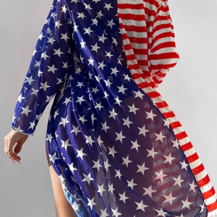 Freedom's Finest American Flag Bikini Set - Image 2