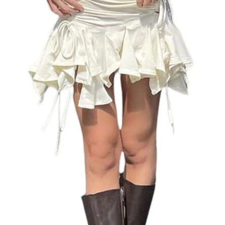 Goth Babe Summer Ruffles Mini Skirt - Image 5