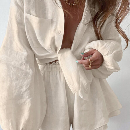 Boho Chic Bliss Summer Shorts Set - Image 5