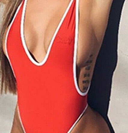 Malibu Sexy High Cut Micro Thong Swimsuit – Bild 3
