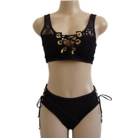 Lush Lace Goddess High Waist Bikini - Image 30