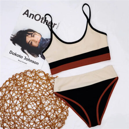 Seaside Serenity Colorblock Bikini - Image 47