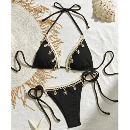 Seashell Love Halter Bikini - Image 27