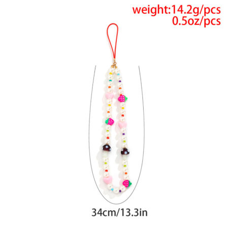 Trending Pearl Deluxe Mobile Phone Strap Phone Case Hanging Cord - Image 11
