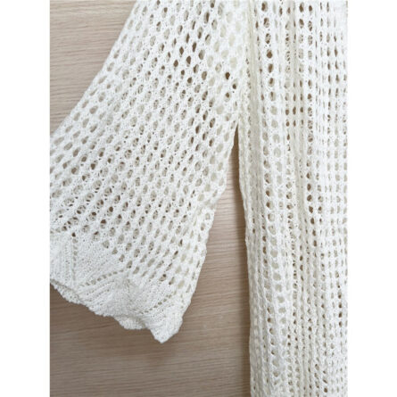 Amelia See Through Crochet Beach Cover Up - Image 13