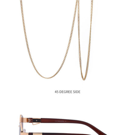 Sunshine Goddess Punk Sunglasses with Chain – Bild 42