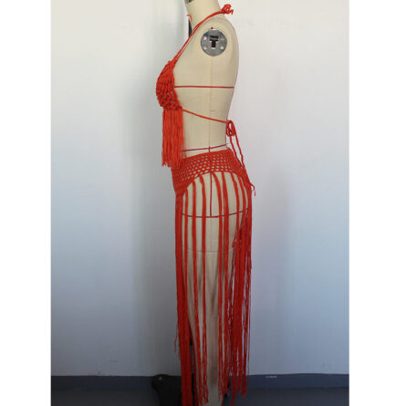 Seaside Stunner Two Piece Knit Crochet Bikini Set – Bild 26