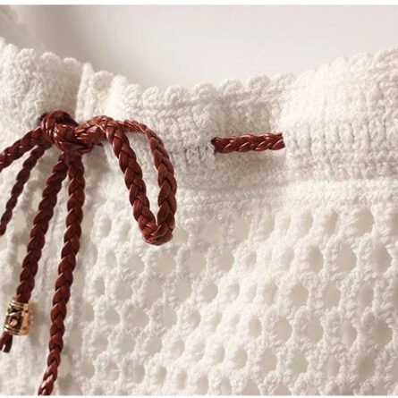 Summer Cottage Crochet Shorts - Image 6