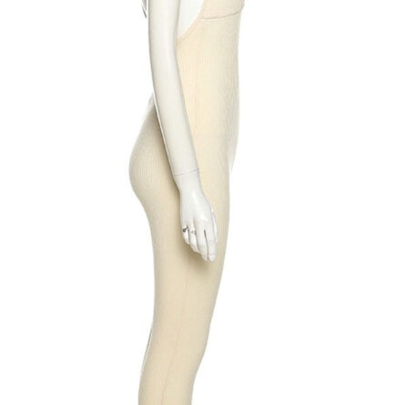 Heather V-neck Skinny Sexy Jumpsuit – Bild 13