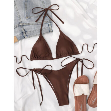 Island Escape Halter Brazilian Bikini - Image 61