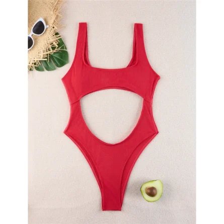 Solar Tide Underboob Cut Out Monokini - Image 17