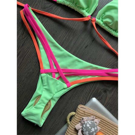 Ipanema Halter Mini Micro Thong High Cut Bikini - Image 15