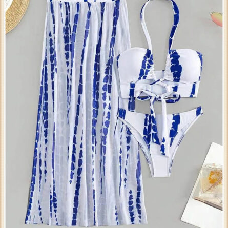 Bahamas Vacation 3 Piece Cover Up Skirt Set - Image 17