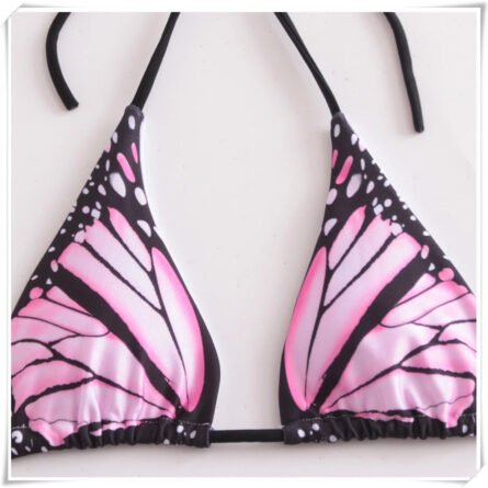Butterfly Dream Triangle Thong Bikini - Image 19
