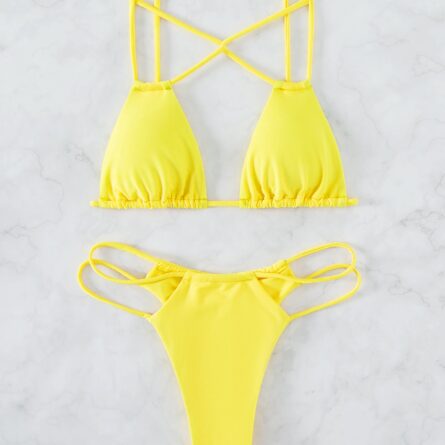 Riviera Strappy Bandage Micro Bikini – Bild 29