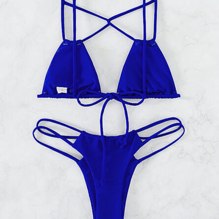 Riviera Strappy Bandage Micro Bikini – Bild 20