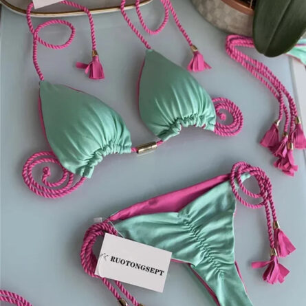 Harper Triangle Bikini Set - Image 17