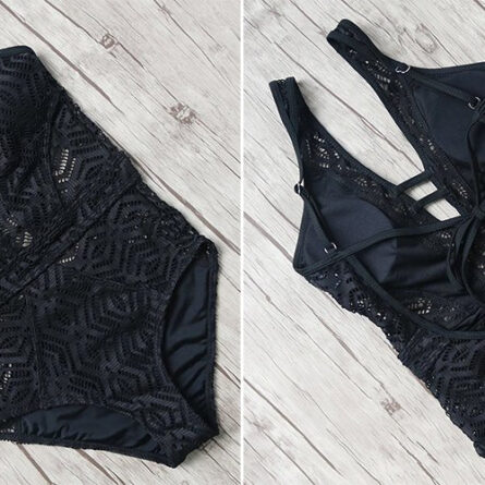 Alexia Luxe Sexy One Piece Cut Out Waist Swimsuit - Image 10