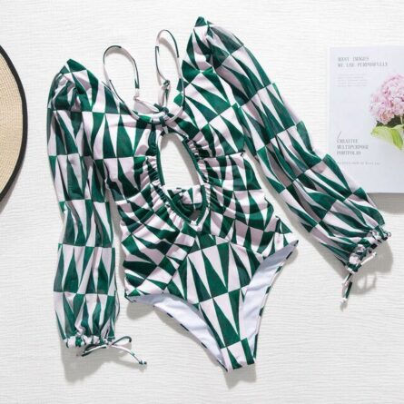 Amarella Long Sleeve Swimsuit - Image 10