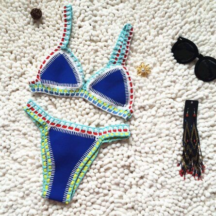 Aria Crochet Neoprene Bikini – Bild 20