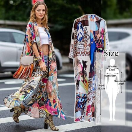 Boho Arianna Bohemian Cover-up - Image 7