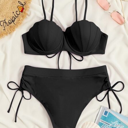 Arielle Push Up Shell Bikini – Bild 16