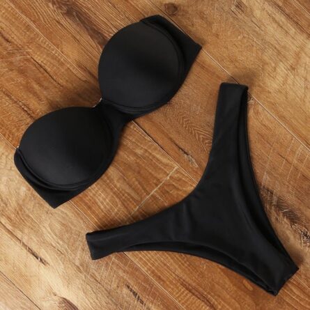 Mediterranean Bandeau Push-up Bikini – Bild 58