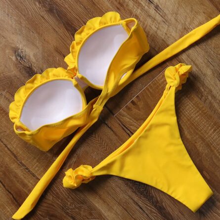 Mediterranean Bandeau Push-up Bikini – Bild 88