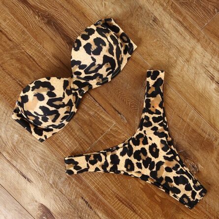 Mediterranean Bandeau Push-up Bikini – Bild 63